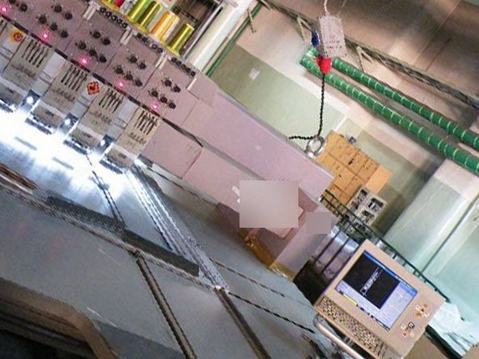 ZSK, YCF 4405-24/4T/1400, 2004, 44 Heads, 5 Needles, 160x1200mm Embroidery Area
