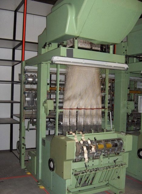 Muller, MVC 150, 1988/1989, Label Weaving Looms with Jacquard, 6 Colors