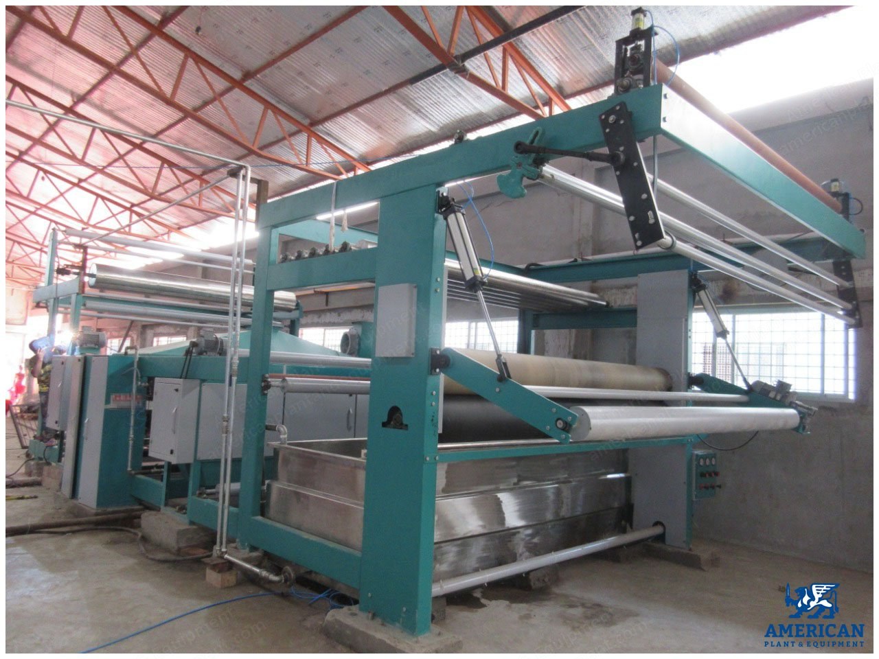 Continuous Singeing Machine, 2000mm Working Width, 120 m/min, LPG/Natural Gas
