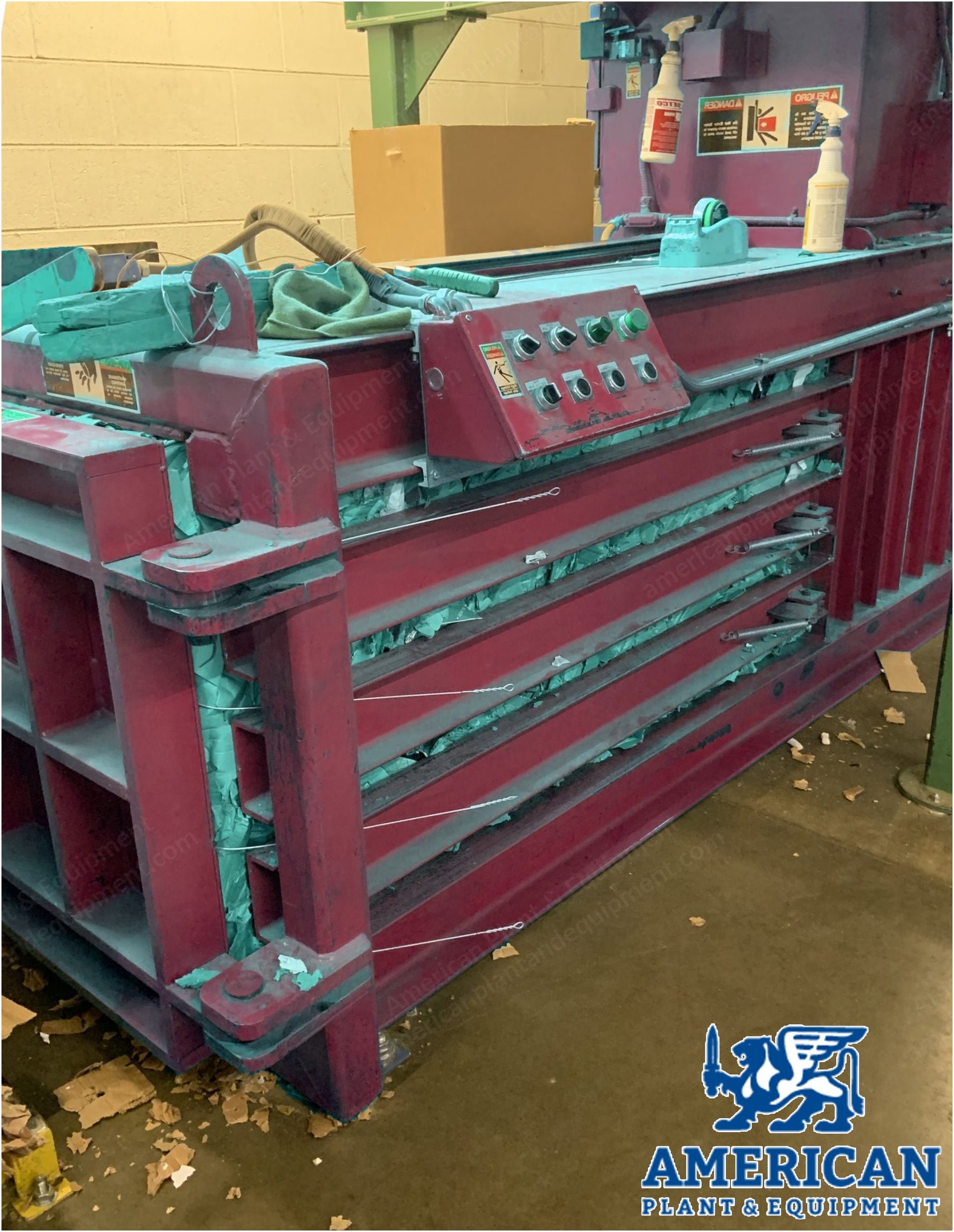 Harris, HS-12, Horizontal Baler, 30HP, 30x36x72 inch Bale Size