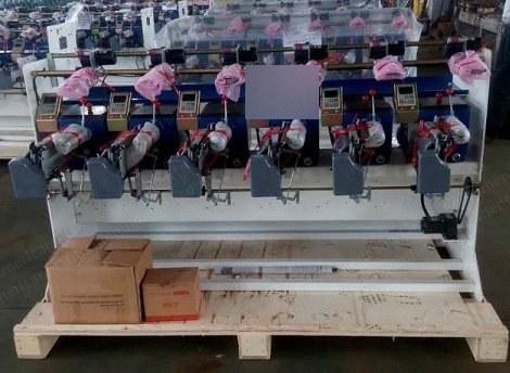 NovaStar, WN275, Bobbin Rewinding Precision Winding Machine, 6 Positions, 300mm Spindle Gauge