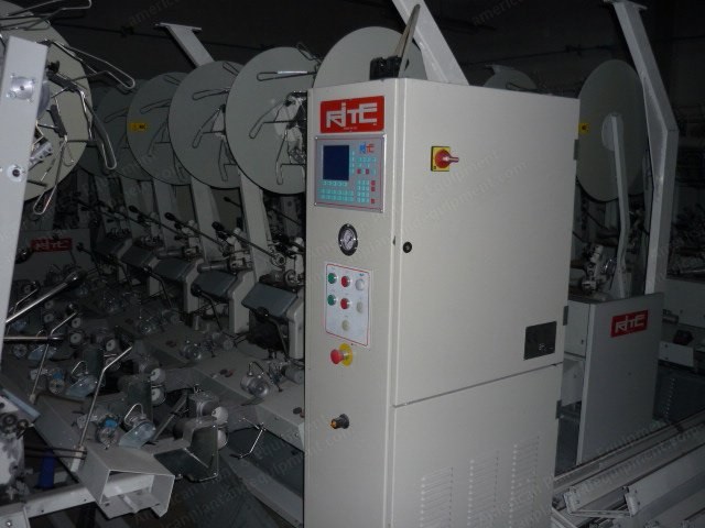 Rite, DRM, 2001, Hank to Cone Winding Machine, 42 Spindles, Tension Control, Waxing Device