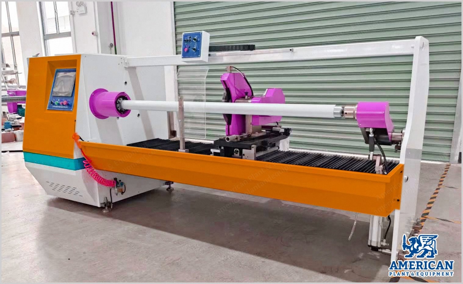NovaStar, SR309, Single Shaft Cutting Machine, Working Width 1800mm, Max Cutting Diameter 400mm