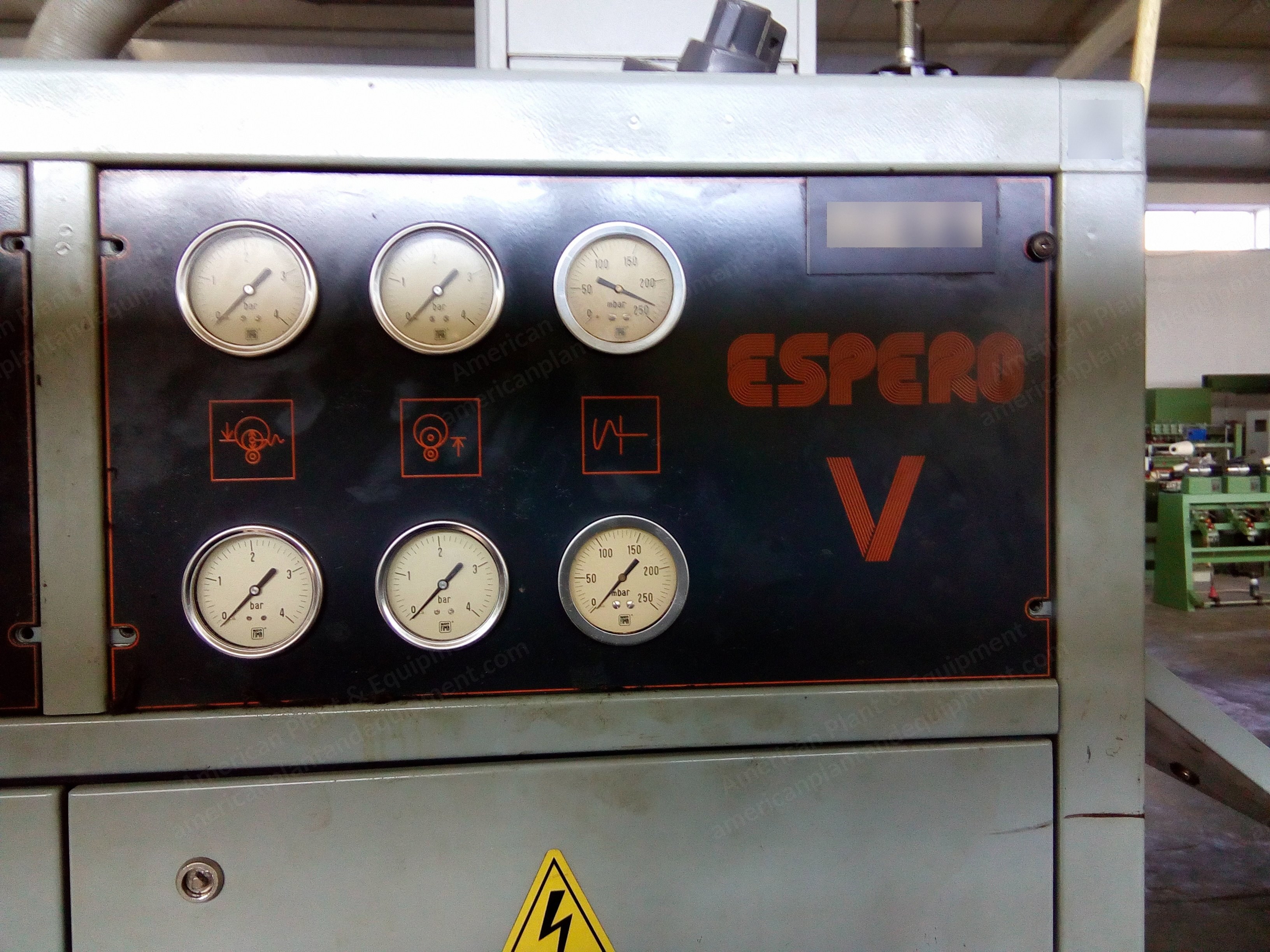 Savio, Espero Volufil, 1995, 36 Spindles, 6" Exit, 380V