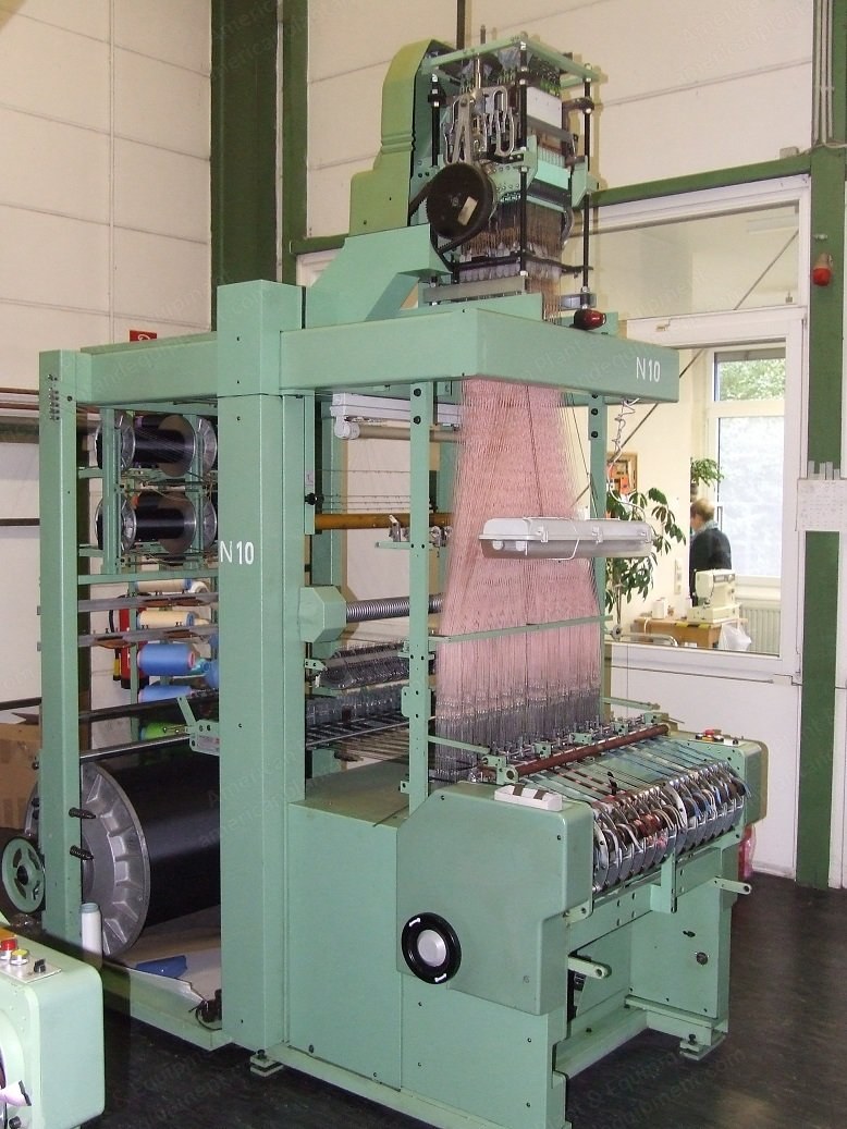 Müller Frick, MVC150/12/30, 1996, Label Weaving Loom, 12 Ribbons, Width 30mm, Jacquard