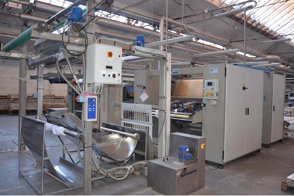 Ferraro, Comptex/FV 1500, 2000, Tubular Compactor, Working Width 1500mm, Steam Heated