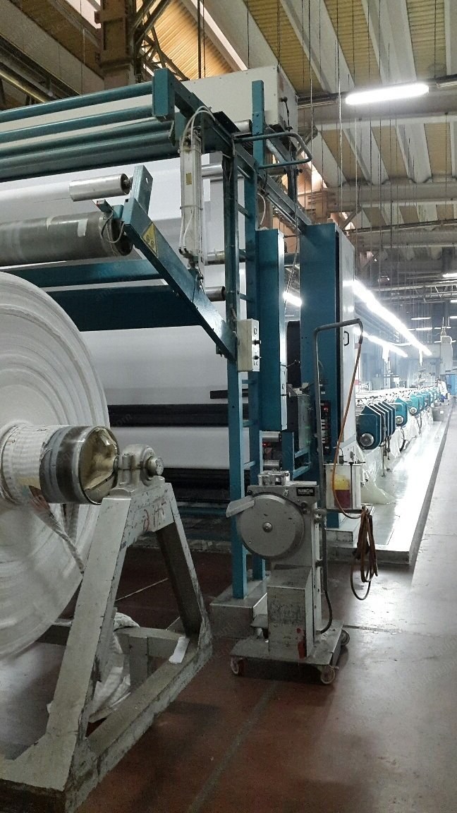 Buser, Flat Printing Machine, 2003, 2350mm Width, 14 Printing Heads, Steam Dryer