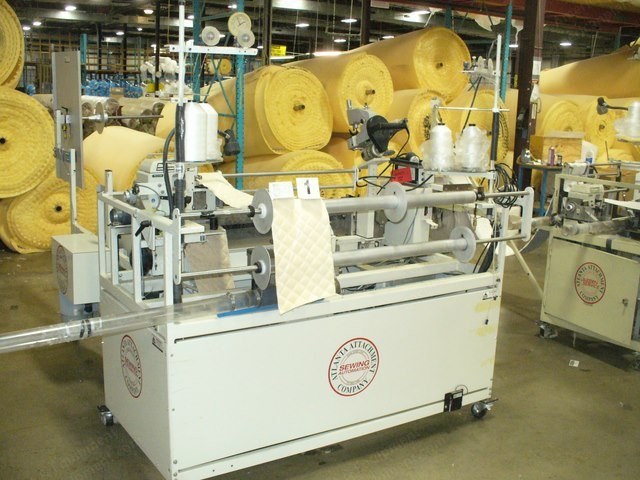 Atlanta Attachment, EX5203-M03/333-5, 2006, Double Border Serger, 36 inch Max Width, 2 Pegasus Heads