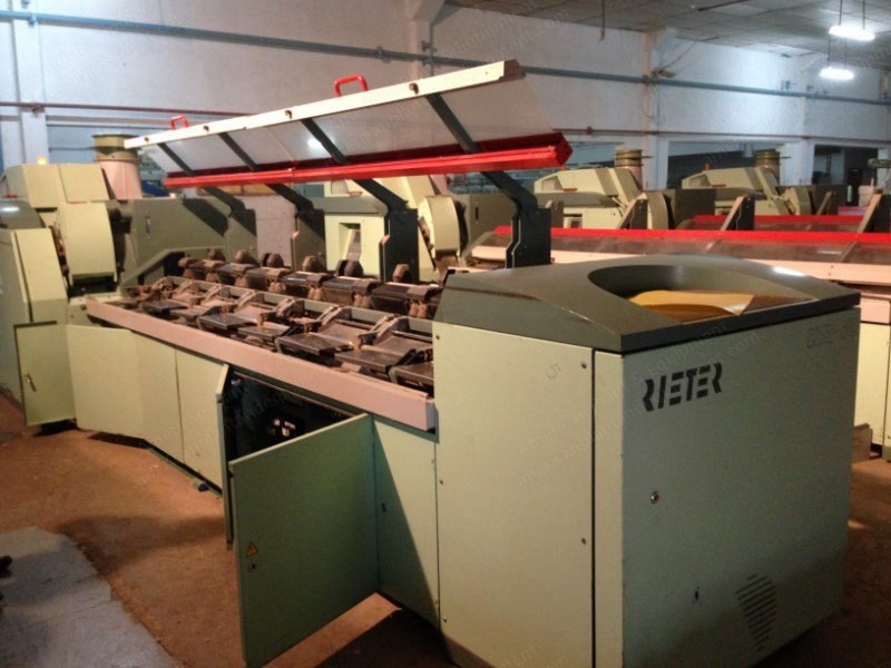 Rieter, E-65, 2006, Combers with E-32 Unilap, Can Size 24x42 Inches, 420V, 50Hz
