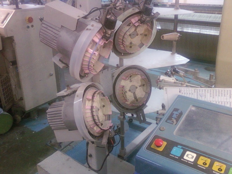 Toyoda, JAT610, 1997, 1900mm Reed Width, 4 Color Weft, 8 Frame, Negative Cam