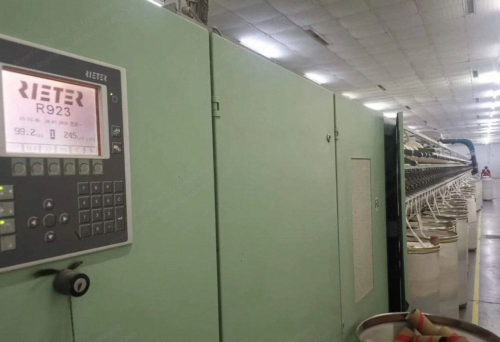 Rieter, R923, 2013, Open End Spinning Machine, 400 Spindles, 33mm Rotor Diameter