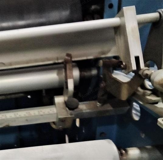 Rosenthal, WAS-5-UBZEA-24, 60 inch Sheeter, Double Unwind Stand, 24 inch Output Conveyor