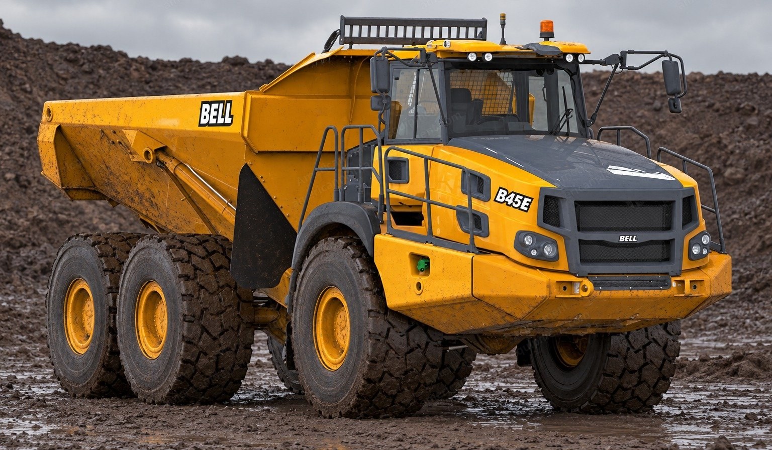 Bell, B45E, 2022, Articulated Dump Truck, 45 Ton Capacity