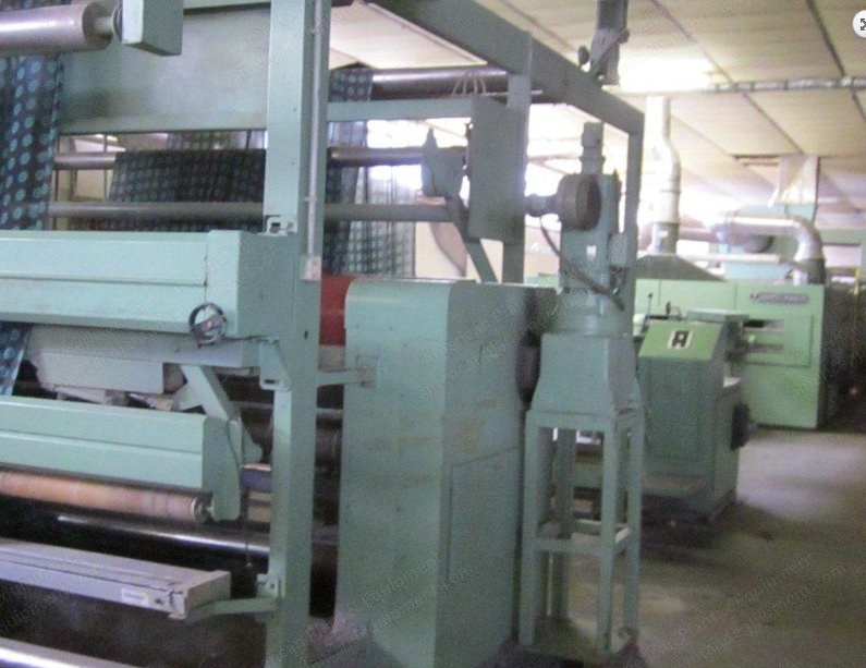 Bruckner Tenter Frame, 1990, 2400mm, 3 Zones, Gas Heated, Pin Chain