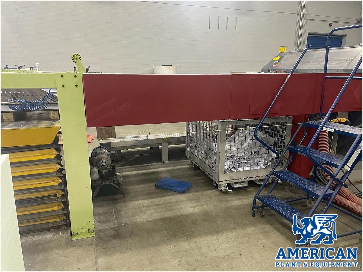 Maxson, MSP, 2007, 57 inch Sheeter, Dual Unwind, 1000 fpm