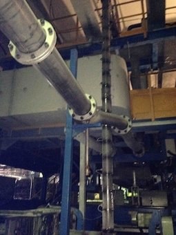 Meccaniche Moderne, Spunbond Line, 2003, 4500mm Width, 1000 kg/h Capacity, PET Raw Material