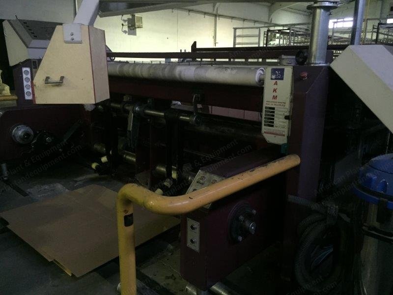 AKM, HCM, 2005, Direct Beamer, Width 2500mm, 3240 Spindles, Creel with Carriers