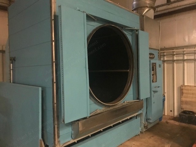 GA Braun, H-2000, Gas Fired Dryer, 600 lbs Capacity, Two Way Tilting