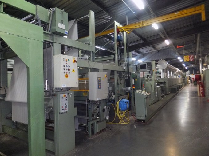 Monforts, Montex 8 F Twin Air, Washing Equipment, Tenter with 8 Zones, Working Width 2400mm, Automatic Packing