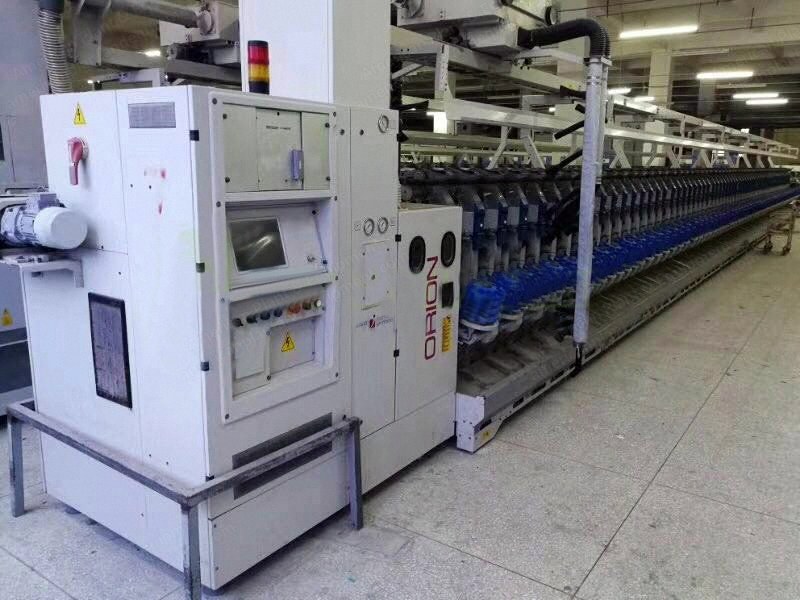 Savio, Orion M, 2010, Magazine Type, 60 Spindles, Loepfe & Uster Yarn Cleaners