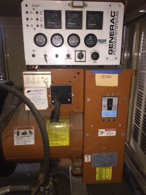 Kohler 30RZ and Generac 4927880100 Generators, 2005, 30 kW, 1800 RPM