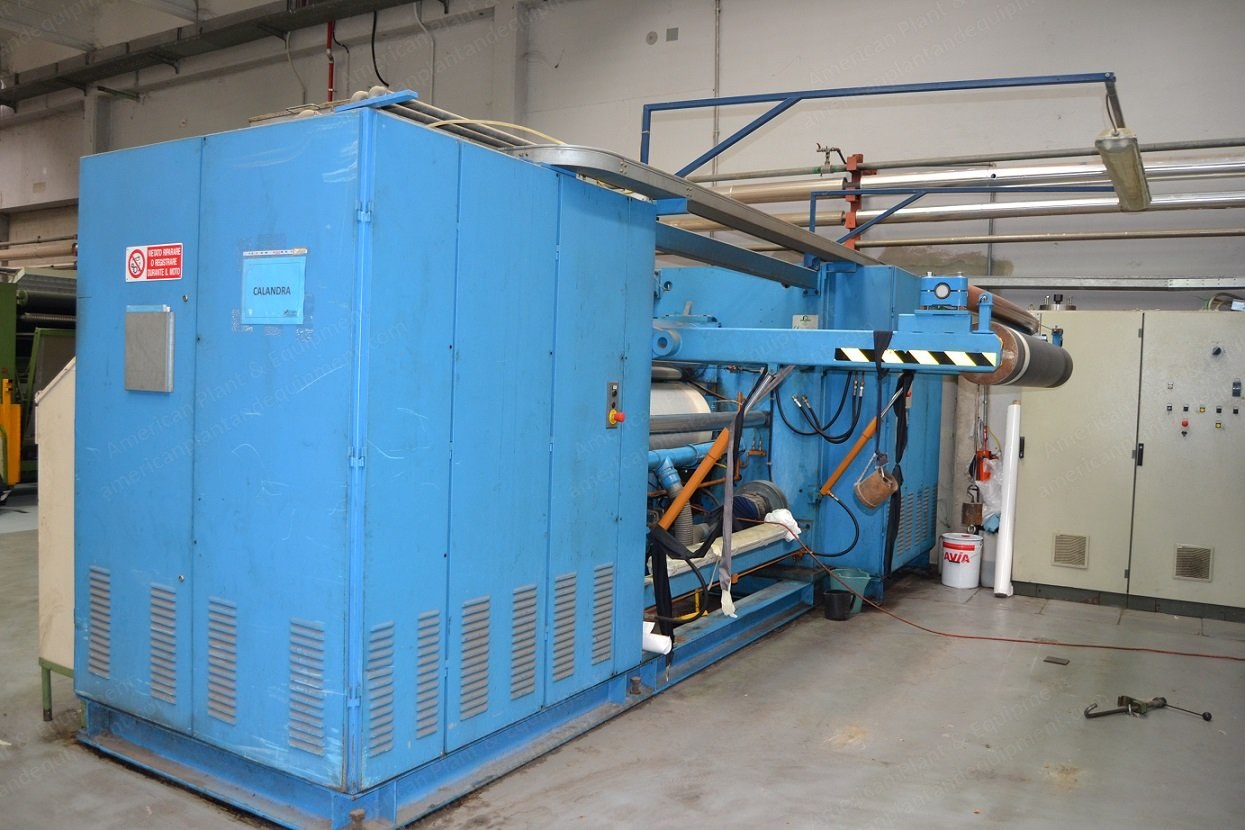 Anzani, 2 Bowls Calender, 2001, 2000mm Width, 50 Tons Pressure
