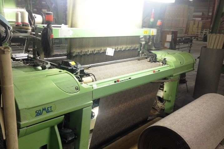 Somet, Super Excel, 1998, 1650mm Width, Staubli CX-880 Jacquard, 2688 Hooks, 8 Colors