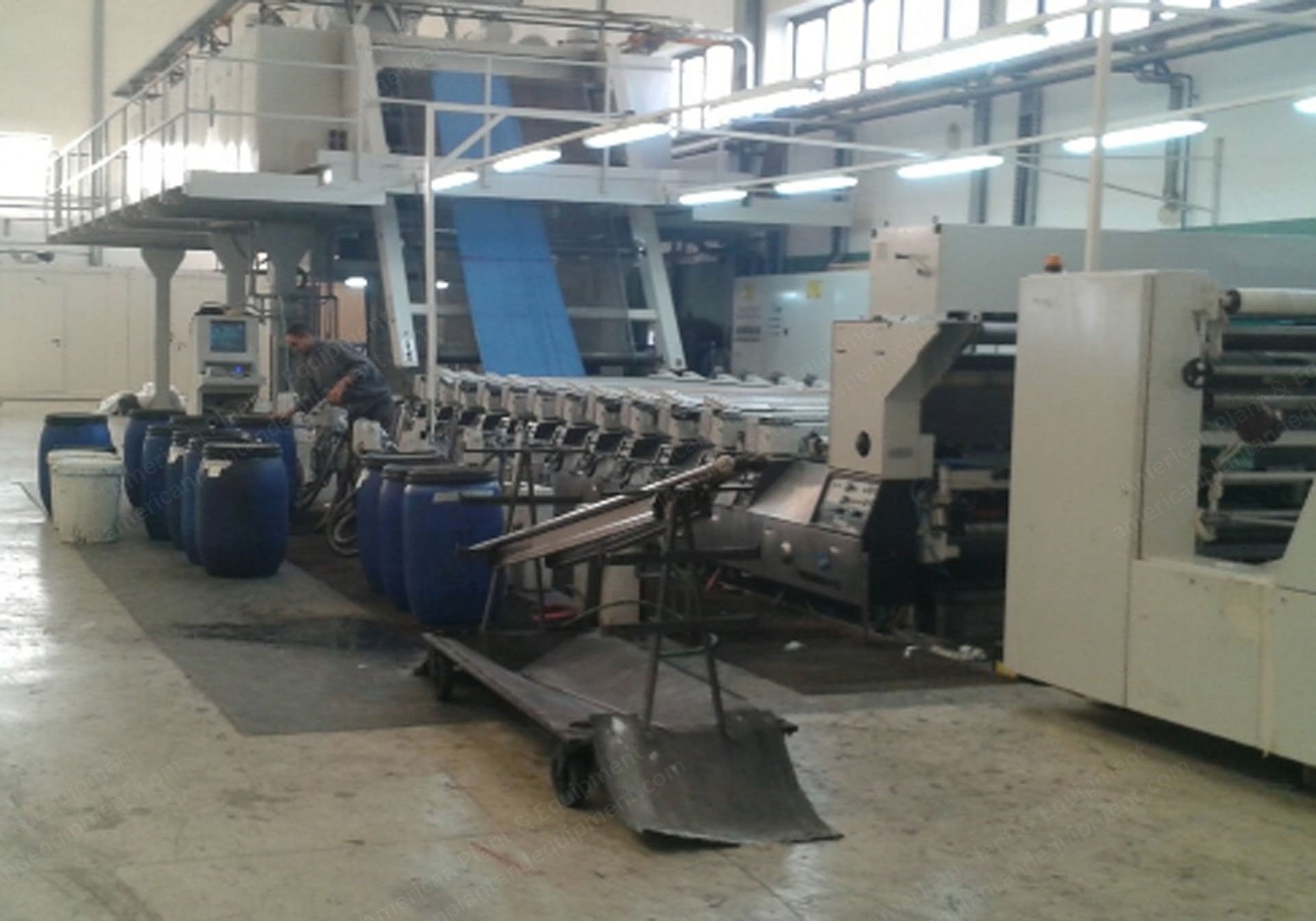 Reggiani, Futura, 1989, 1800mm Working Width, 12 Colors, Gas Dryer
