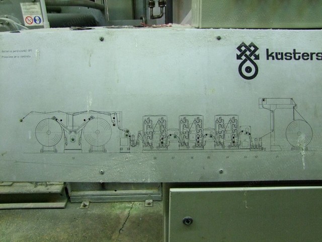 Kusters, Meander/Rotojet, 1995, Continuous Washing Line, 5 Tanks, Floating Roller Squeezer