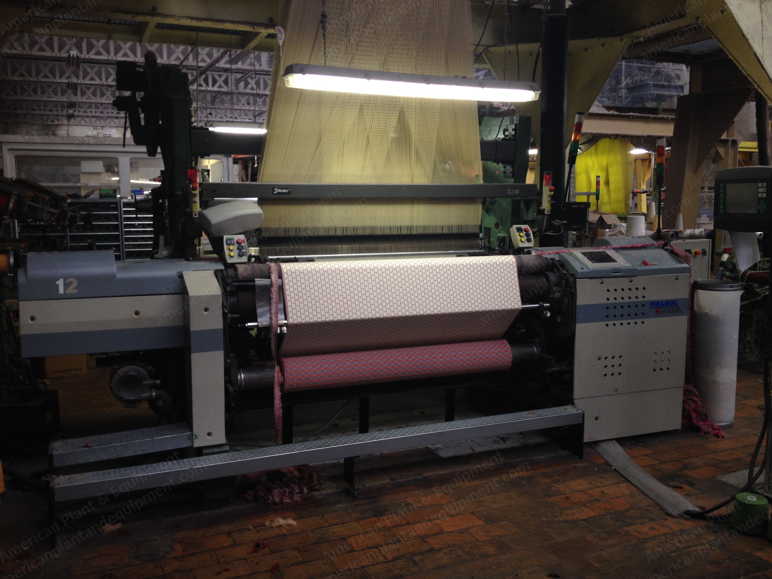 Picanol, Gamma, 2001, 1900mm, 8 Colors, Staubli LX1600B Jacquard, 3072 Hooks