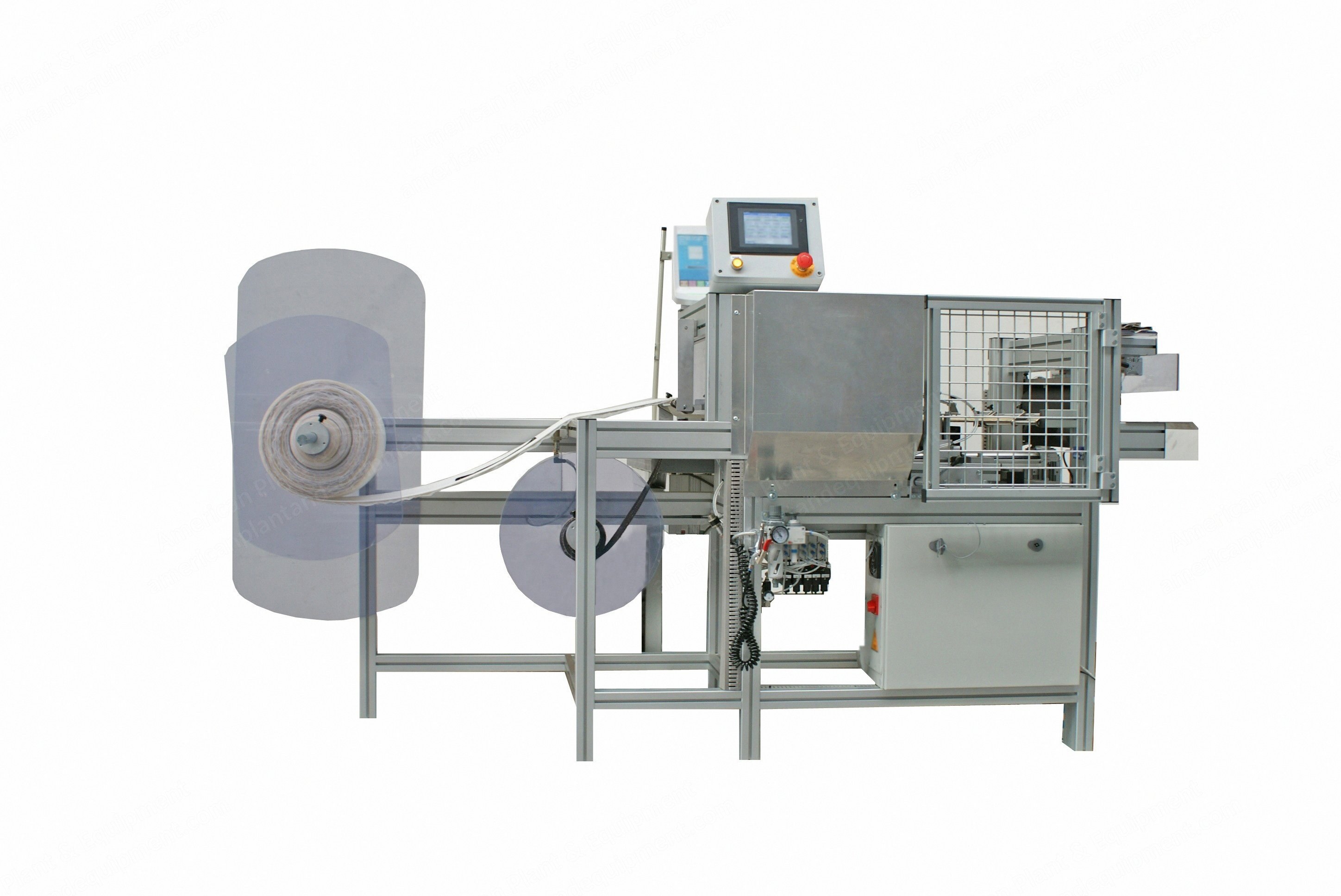Visdeltex, VTAPU-O3, Horizontal Handle Insertion Machine, Touch Screen Programming