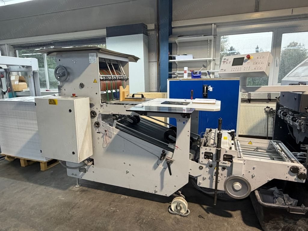 Heidelberg, Stahlfolder KH 78-4 KTL, 2021, Pallet Feeder, 4 Buckle Plates, 2 Knives