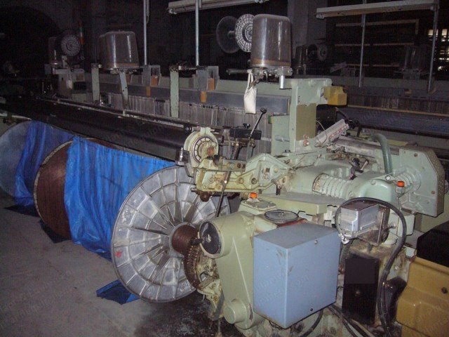 Somet, SM93, 1990, Rapier Loom, 2800mm Working Width, Staubli 2212 Dobby, 8 Color