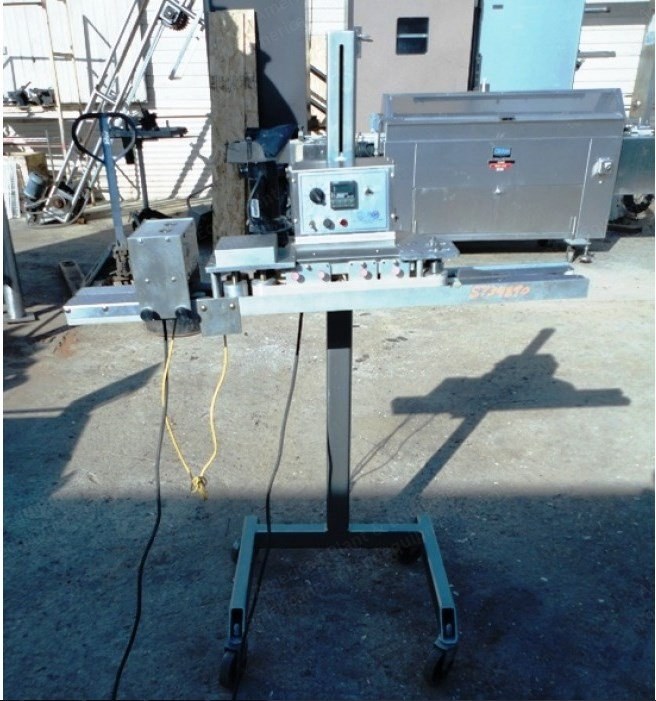 APM, VBS-3/8, Band Sealer, 3/8 inch Seal Width, 110V, with Coder and Height Stand