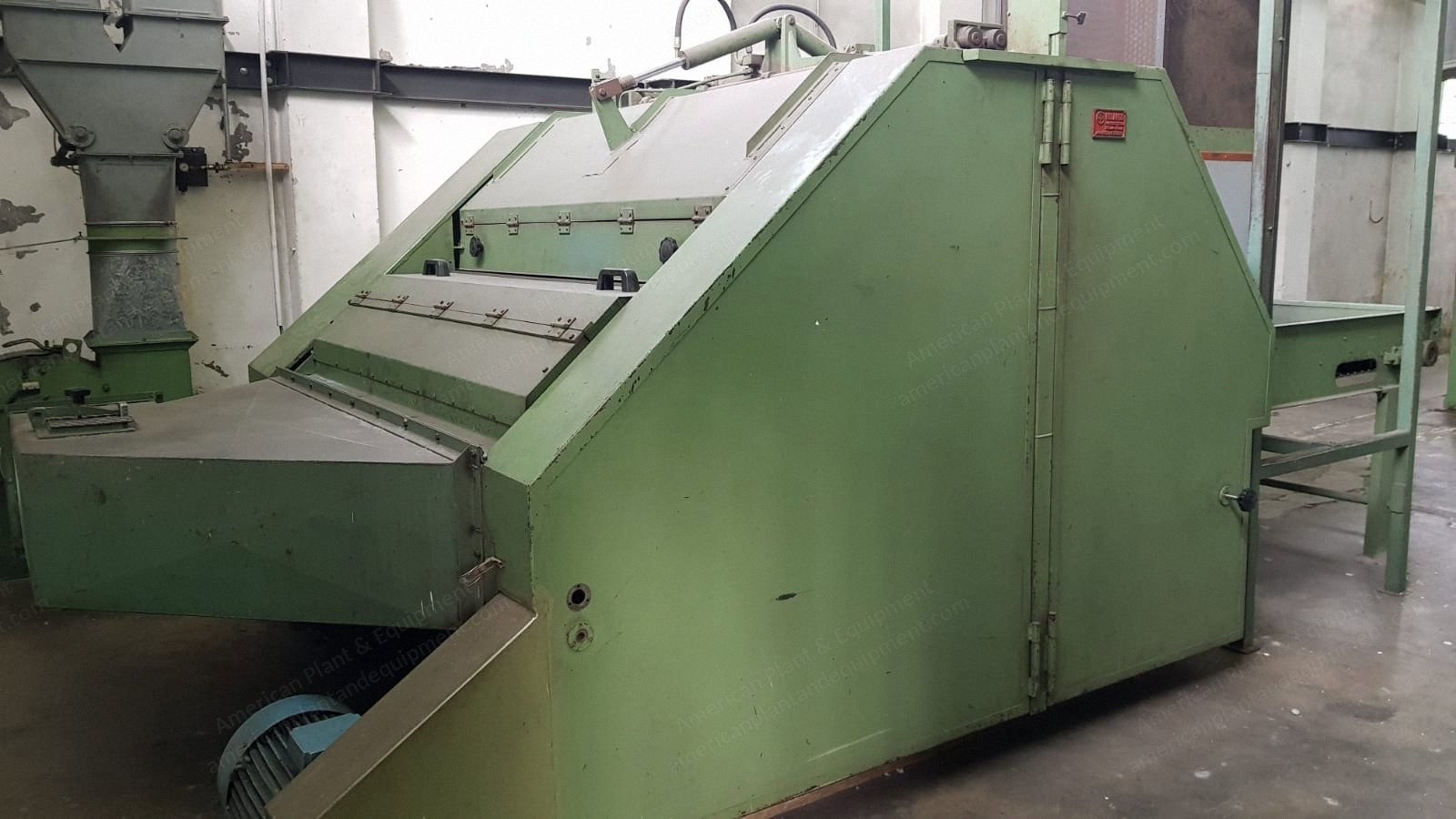 Rolando Opener Carding Willow Machine, 1500mm Working Width, Condenser Feeding