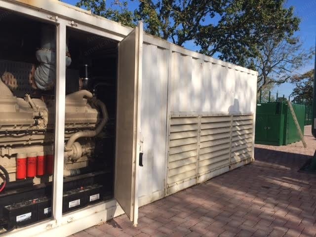Cummins, QSK60G4, 2008, 2000 kVA, 50 Hz, 1500 RPM, 40ft Acoustic Container