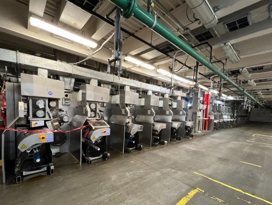 Oerlikon Barmag, 15E40/30D, 2005, 6 Extruders, 36 Winding Heads, 108 Bobbins