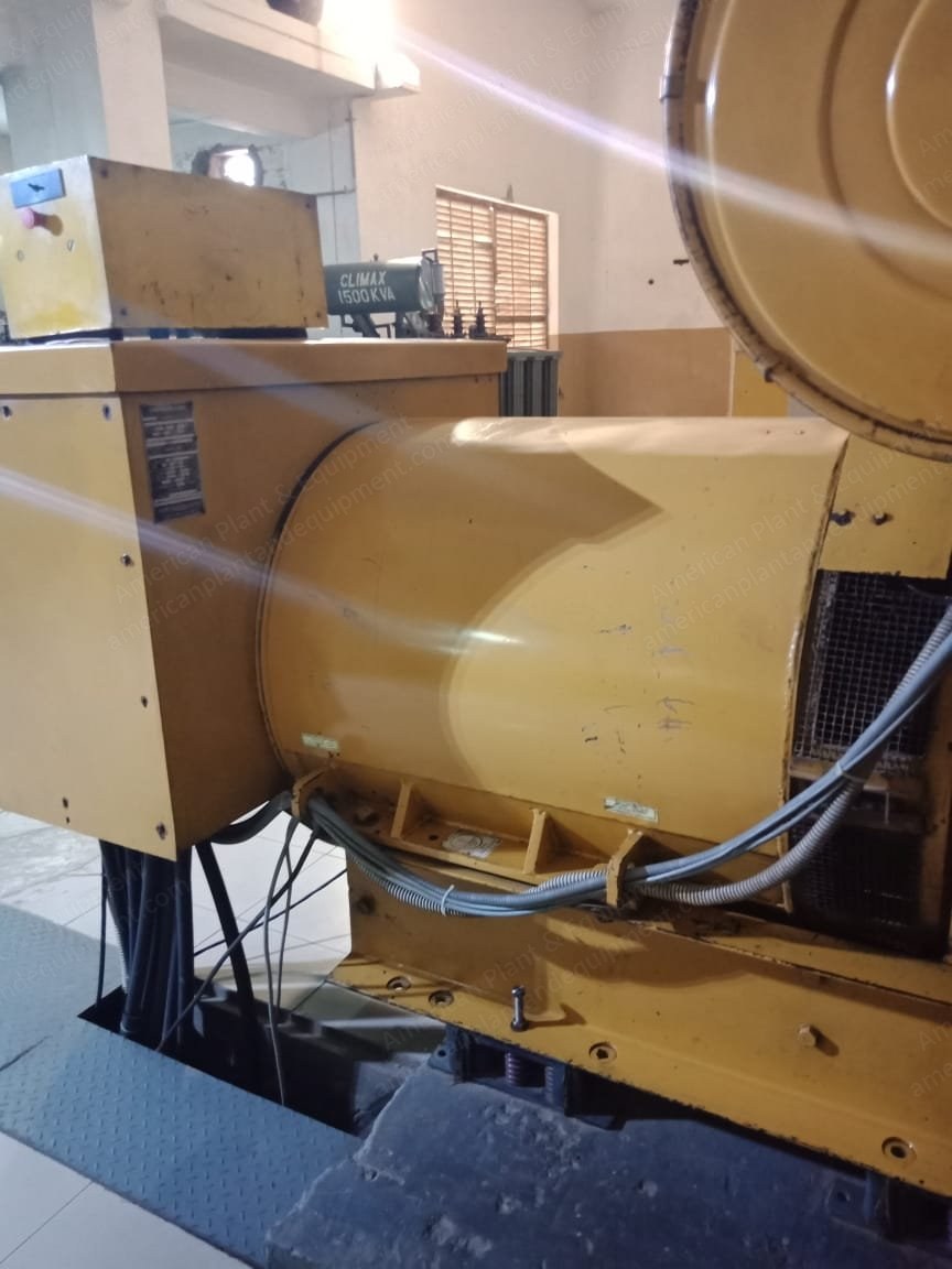 Caterpillar, 1 MW, 1990, 400 Volts, 50Hz, 2500 to 3500 Hours