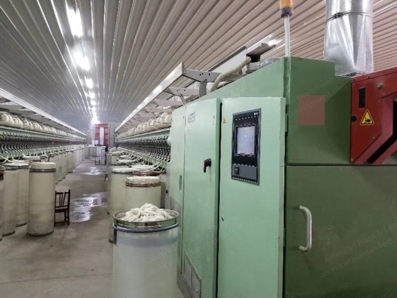 Rieter, R40, 2005, Rotor Spinning Machine, 320 Spindles, 33mm Rotor Diameter, Waxing