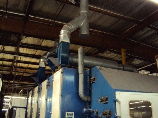 Heliot, D.560/4, 1998, Conveyor Dryer, 2800mm Width, Maxon 415 Oven Pak, Setex Touch Screen