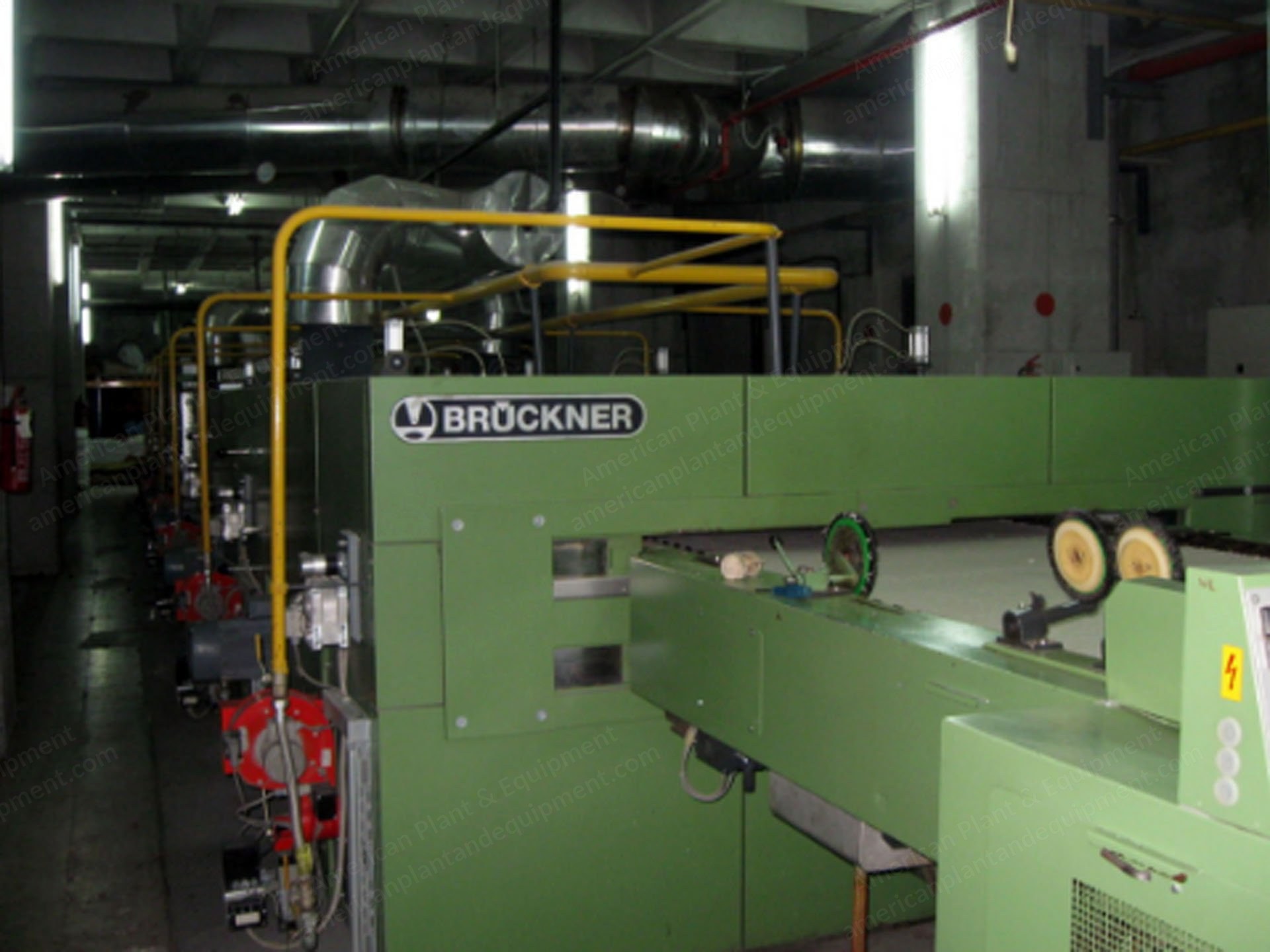 Bruckner Stenter, 2002, 1600mm Working Width, 6 Chambers, Gas Heated