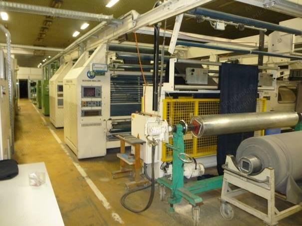 Sucker-Muller, Complete Raising Line, 1987-1989, 2200mm Roller Width, 4x Raising Machines