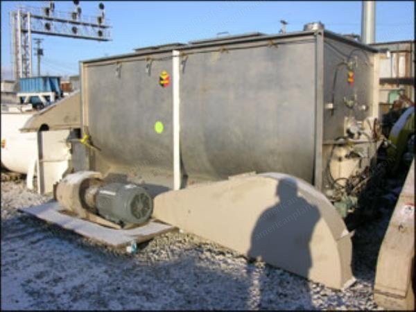 Scott, GHMA6613, 300 Cu. Ft. Rotary Blender, 304 Stainless Steel, 66" x 13' Trough, 75 HP