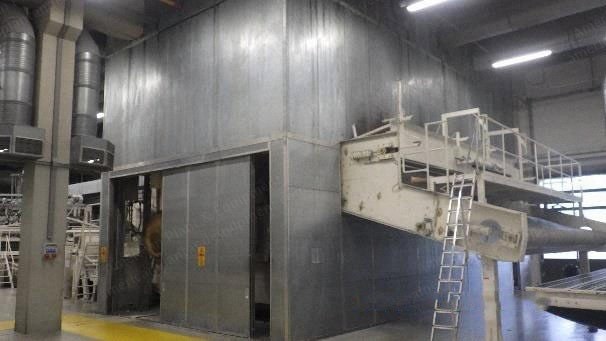 Fleissner Drum Oven, 1993, 7000mm Working Width, Gas Heated