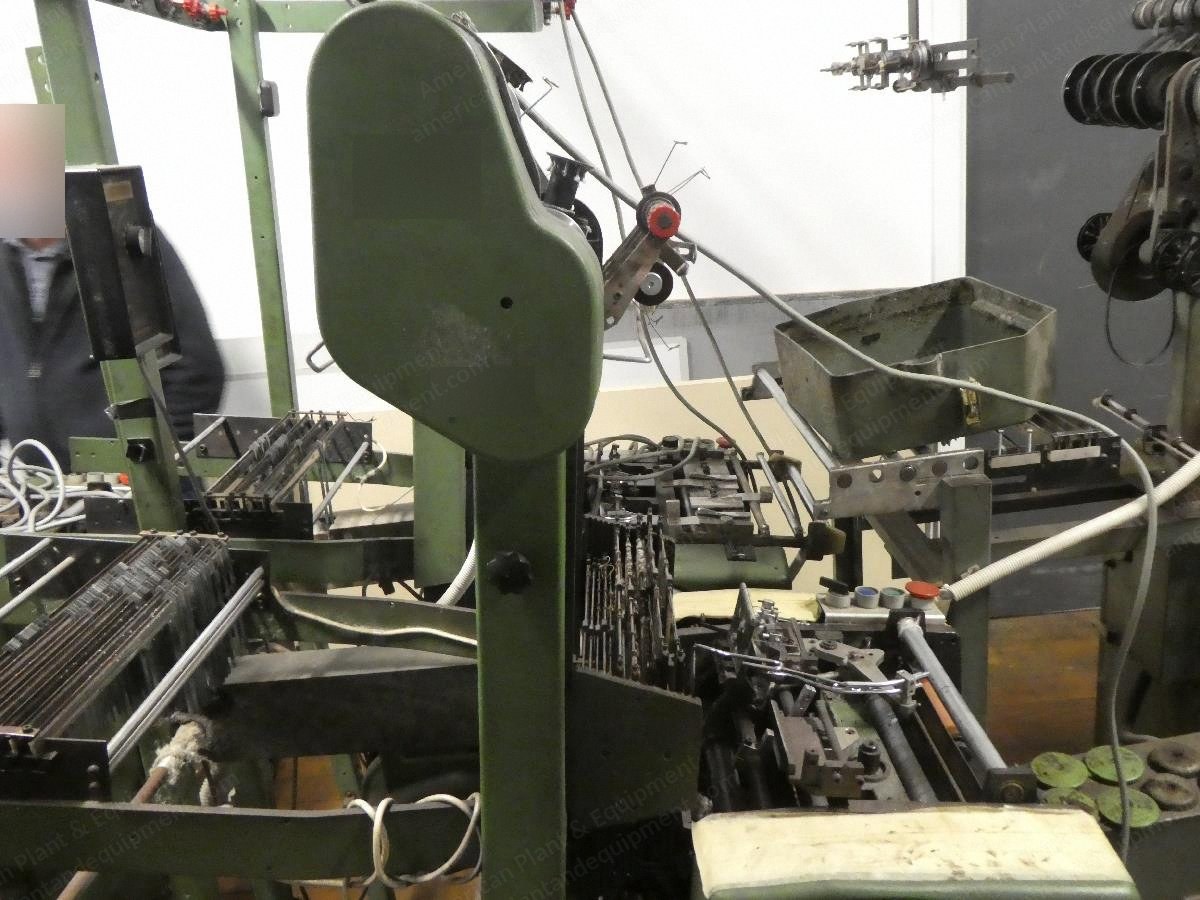 Bonas, Varitex, 1985, Narrow Fabric Looms, Working Width 45mm to 110mm, 2 to 4 Weaving Heads, 16 Max Shafts