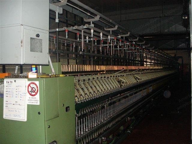 Zinser, 421 E, 1995, Ring Spinning Frame, 640 Spindles, with Schlafhorst 238 Winder