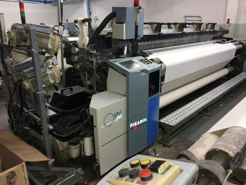 Picanol, Omni Plus, 2003, 3400mm, 6 Colors, Staubli Electronic Dobby