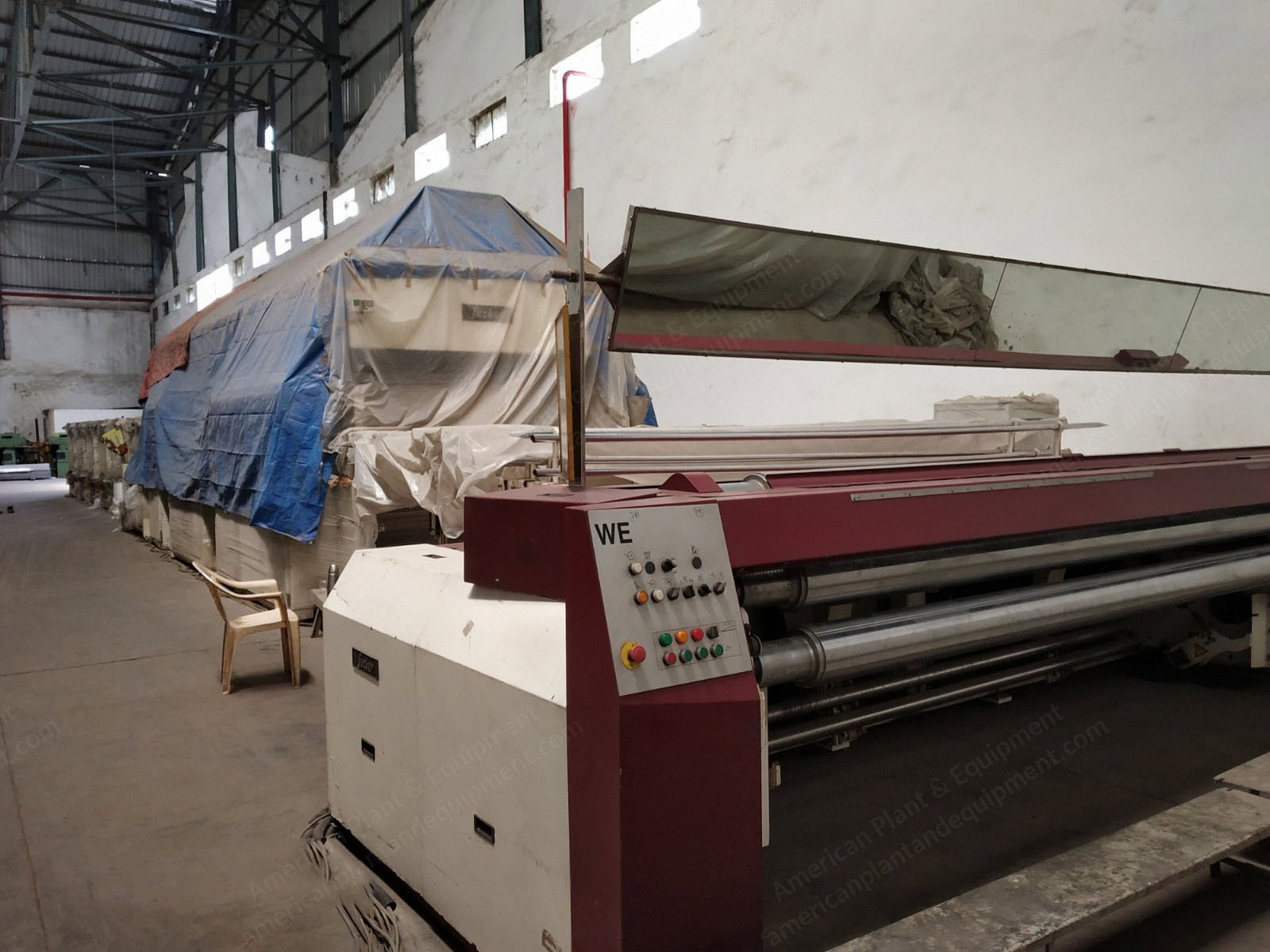 Sucker Moenus, Z 14, 2006, Sizing Machine, Exit Width 4000mm, 14 Drying Cylinders, 2 Size Boxes
