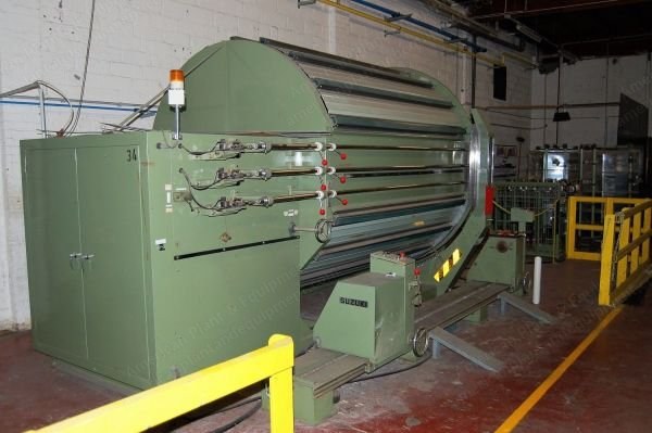 Suzuki, NAS-7S, 1993, 6 Weft Feeders, 2 Bobbin Creels