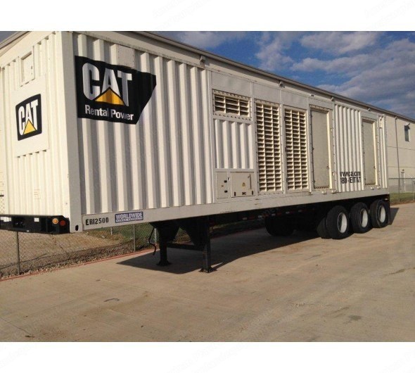 Caterpillar, 3516C-HD, 2010, 2500 kW, 480V, 60Hz, 1800 RPM, Tier 2, Sound Attenuated Enclosure